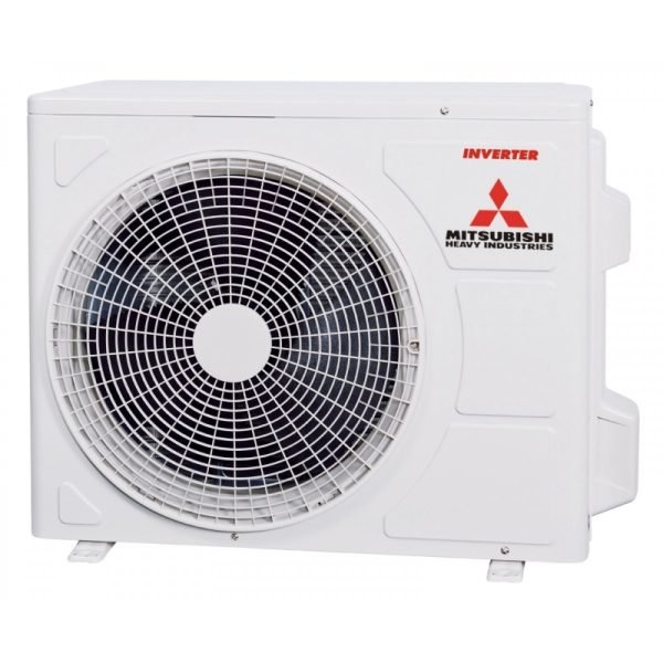 Mitsubishi inverter klima uredjaj, spoljašnja jedinica u beloj boji